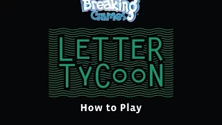 How to Play Letter Tycoon