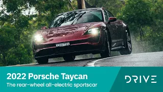 2022 Porsche Taycan Review | The Rear-Wheel All-Electric Sportscar | Drive.com.au