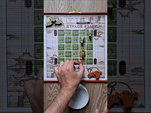 A full play through of a single round of Cattle Royale. #twoplayergame #boardgames #tabletopgaming