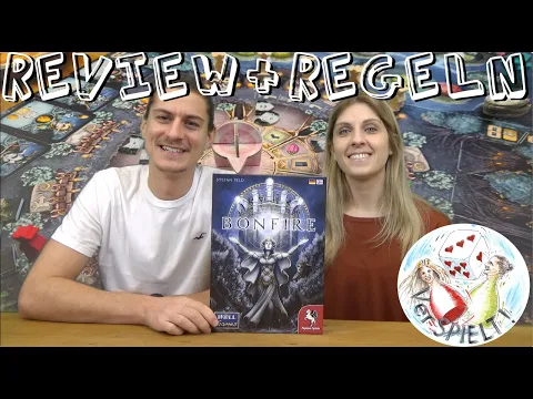 Bonfire Review + Regelerklärung, Regeln, Pegasus, Stefan Feld