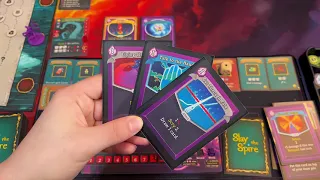 Slay the Spire: The Board Game - Ascension 4 Watcher Solo Playthrough (Act 3)