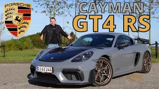 En af VERDENS BEDSTE biler! Porsche Cayman GT4 RS TEST