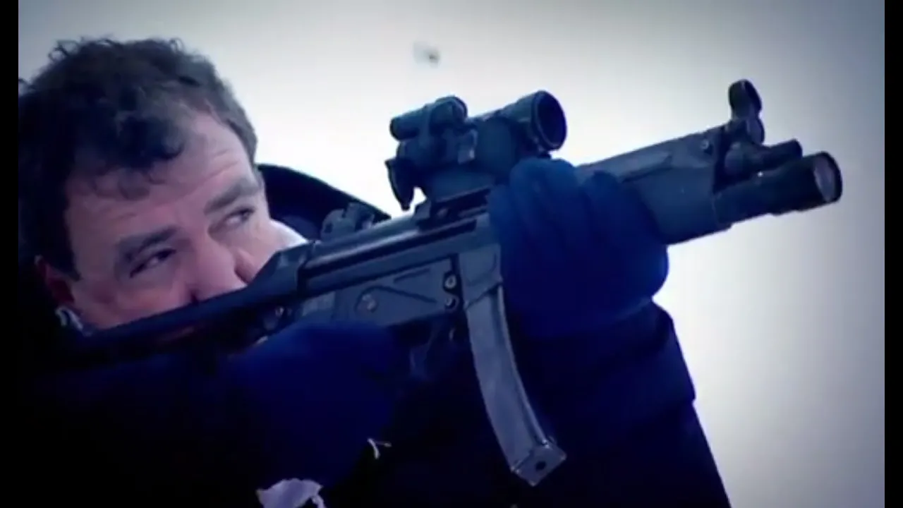Guns & Ice: Winter Biathlon CHALLENGE | Top Gear Winter Olympics | Top Gear