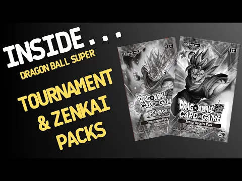 Inside…Dragon Ball Super Card Game Tournament and Zenkai Packs (4K 60fps)