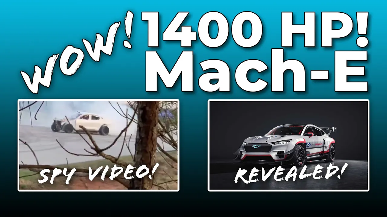 Amazing Mustang Mach-E! (1,400 HP!)
