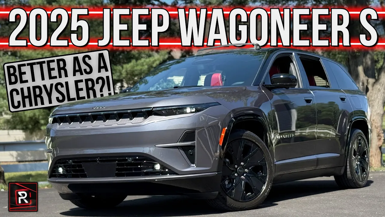 The 2025 Jeep Wagoneer S Is A Smoking Quick Premium Electric SUV With An Identity Crisis