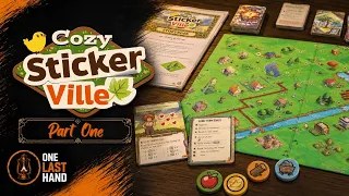Cozy Stickerville — Full Solo Campaign | Episode 1 | + Giveaway