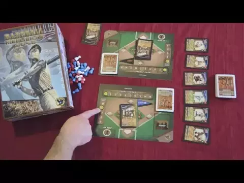 BASEBALL HIGHLIGHTS: 2045 Card Game Quick Walkthrough w/ Doron
