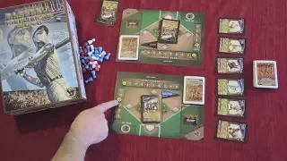 BASEBALL HIGHLIGHTS: 2045 Card Game Quick Walkthrough w/ Doron