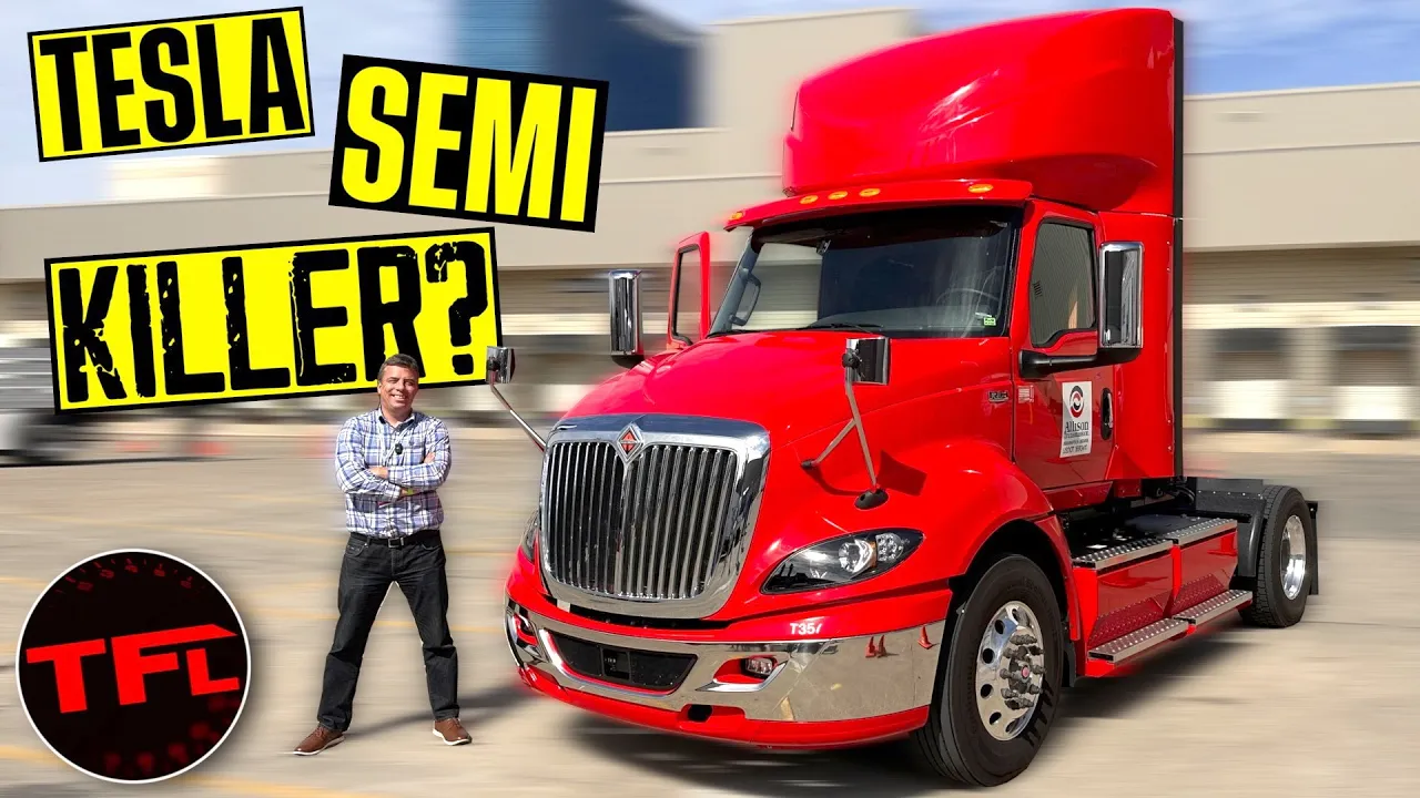The Tesla Semi Isn't the Only Electric Big Rig in Town: I Drive Allison's EV Semi!