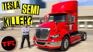 The Tesla Semi Isn't the Only Electric Big Rig in Town: I Drive Allison's EV Semi!