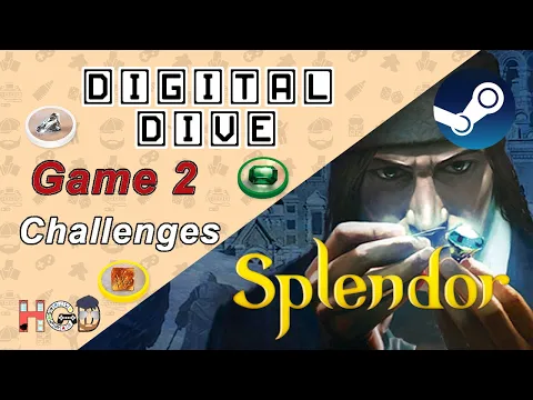 Splendor – Games 2 & Challenges – Digital Dive on Steam