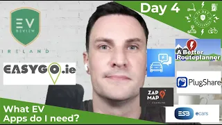 What Apps do I need as an EV Driver? - Day 4 - EV Review Ireland 30 Day Challenge