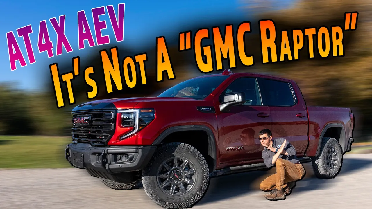 Sierra 1500 AT4X AEV Edition First Drive