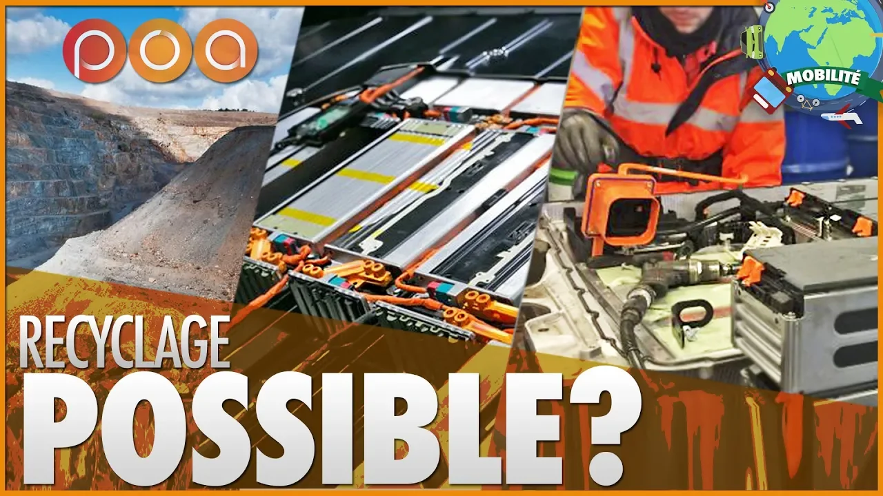 VOITURE ELECTRIQUE・LES BATTERIES SONT-ELLES RECYCLABLES ?
