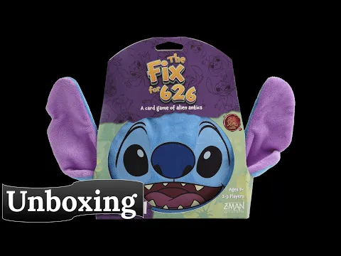 Disney Stitch: The Fix for 626 - Unboxing