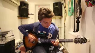 Disturbed - Inside The Fire Guitar Cover by 13 year old Alex Ayres