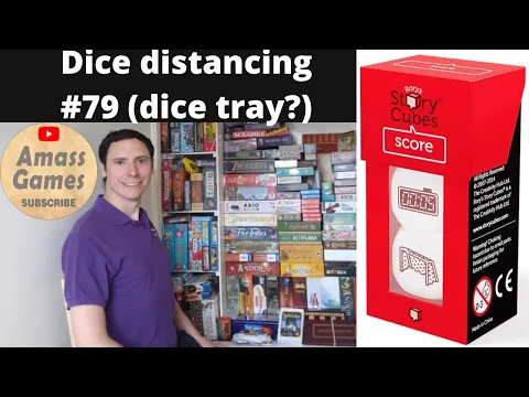 Dice distancing#79 Rory's Story Cubes #score  AmassGames 4k #solo #sologamer #boardgame #games #bgg