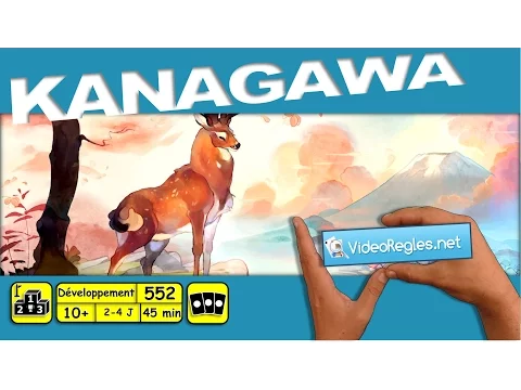 Vidéorègle jeu de société " Kanagawa " par Yahndrev (#552)(+sub)