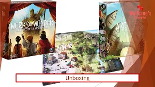 Architects of the West Kingdom: Collector's Box [Board Game] - Unboxing