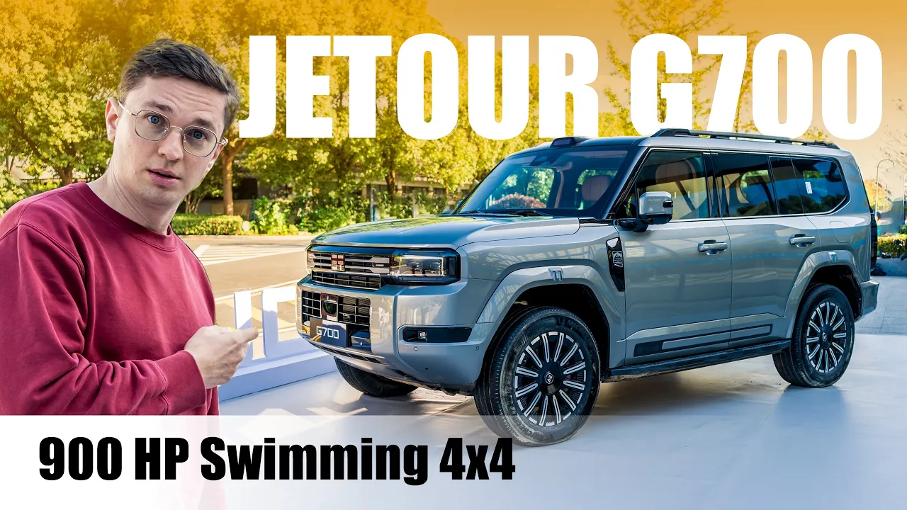 JETOUR G700: China’s 900-HP Off-Roader That Can Float