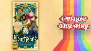 Courtisans 4 Player Live Play