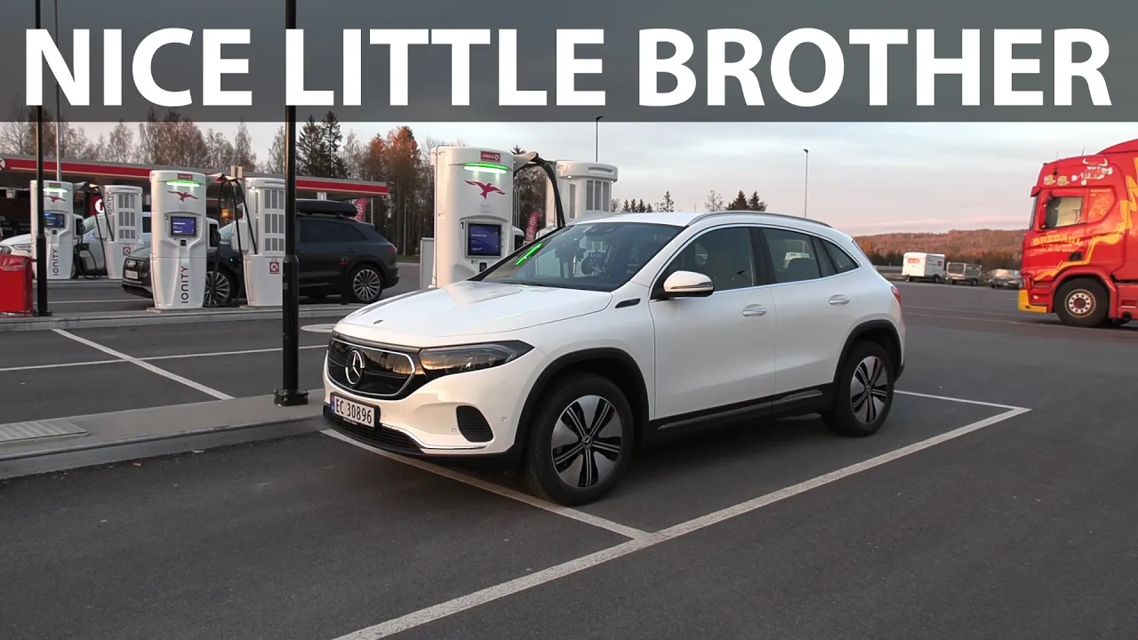 Mercedes EQA 250 range test