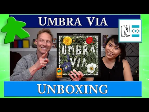 UMBRA VIA - Board Game Unboxing Video