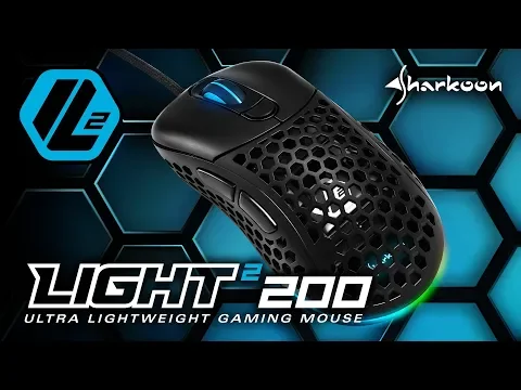Video zu Sharkoon Light² 200 Black