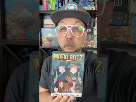 Mafia Blitz Now on Kickstarter! #boardgames #games #socialdeduction #gamenight #tabletopgames