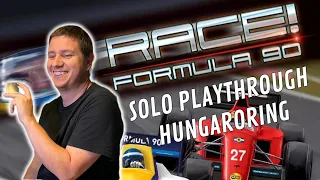 Race! Formula 90 Solo Playthrough at Hungaroring