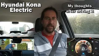 Car Vlog 20 - My thoughts on the Kona Electric test drive