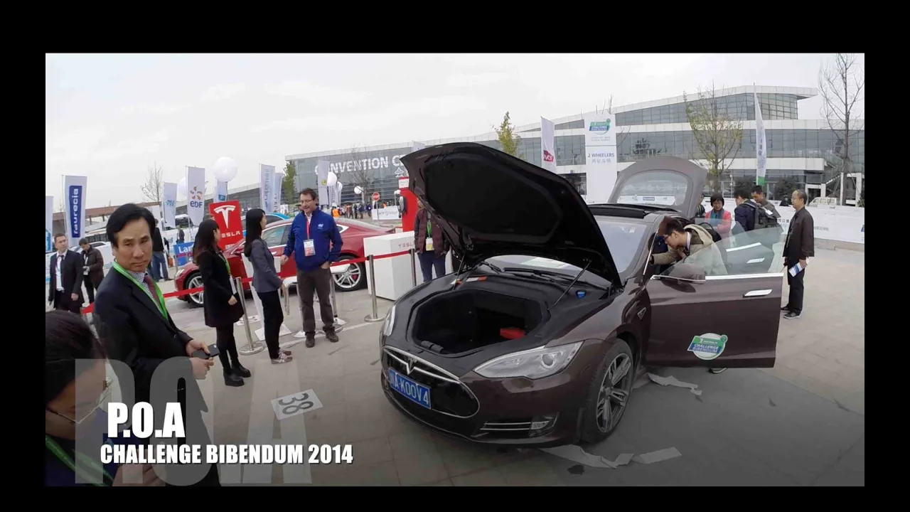 Tesla Model S : rencontres en Chine lors du Challenge Bibendum 2014