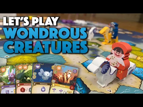 Let's Play Wondrous Creatures - Adorable Engine Building!