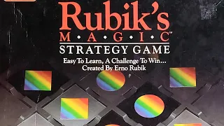 Ep. 295: Rubik's Magic aka Rubik's Flip Board Game Review (1981) + How To Play