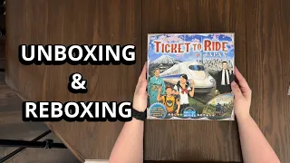 Ticket To Ride: Japan & Italy Map Collection 7 - Unboxing and Reboxing - What's in the Box?