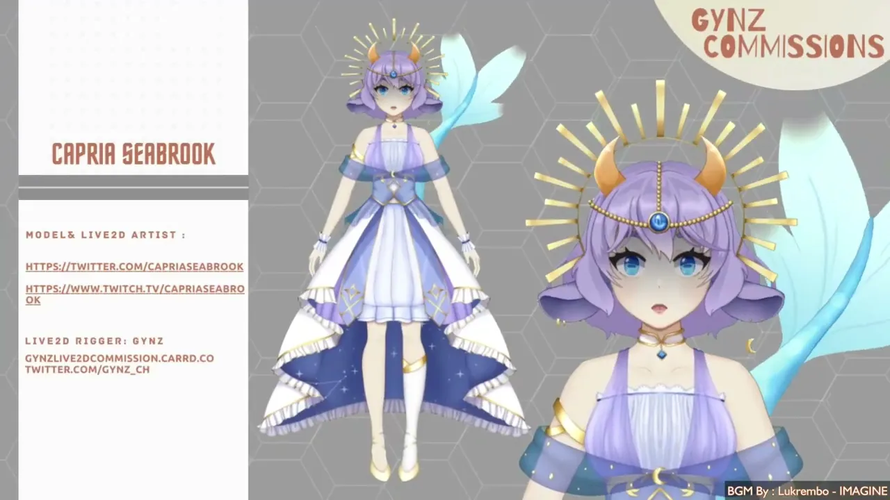 Live2D Rigging VTuber Model Fullbody by Gynz Live2D Rig (@GynzL2DRig ...