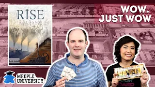 Rise - Such smooth track advancement - A board game review