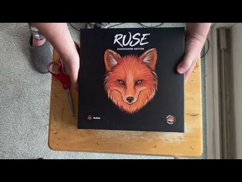 Ruse Board Game Unboxing: with Justin and Max