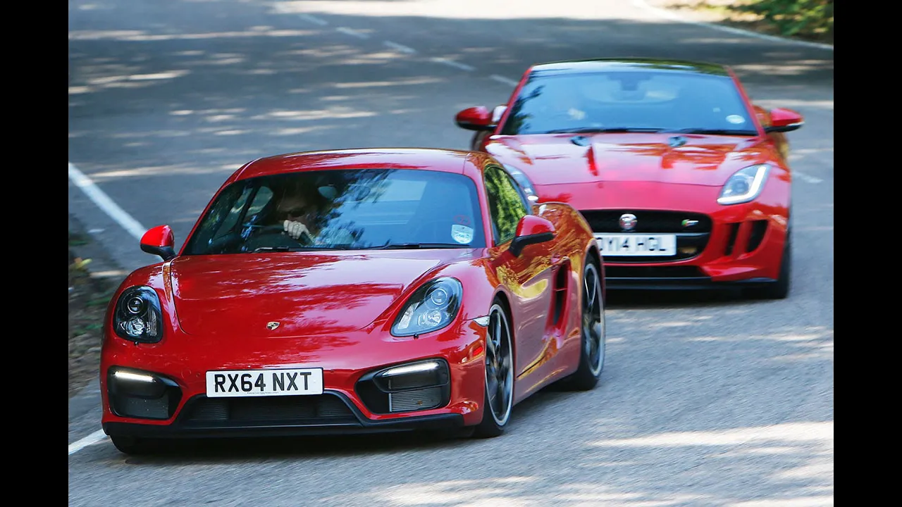 Jaguar F-type coupé versus Porsche Cayman GTS