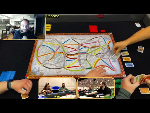 Ticket to Ride Semifinals Commentary - World Series of Boardgaming
