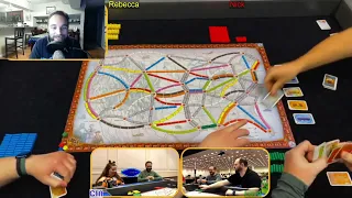 Ticket to Ride Semifinals Commentary - World Series of Boardgaming