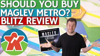 The Broken Meeple - Maglev Metro Blitz Review
