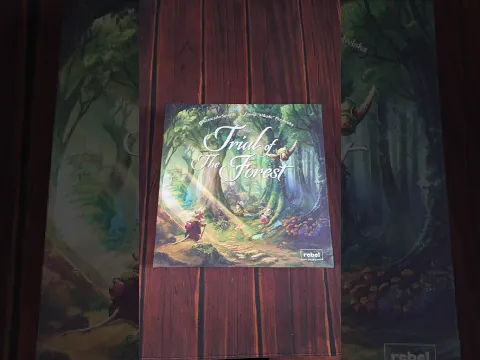 First Look: The Trial of the Forest Board Game #Tabletop #NewRelease