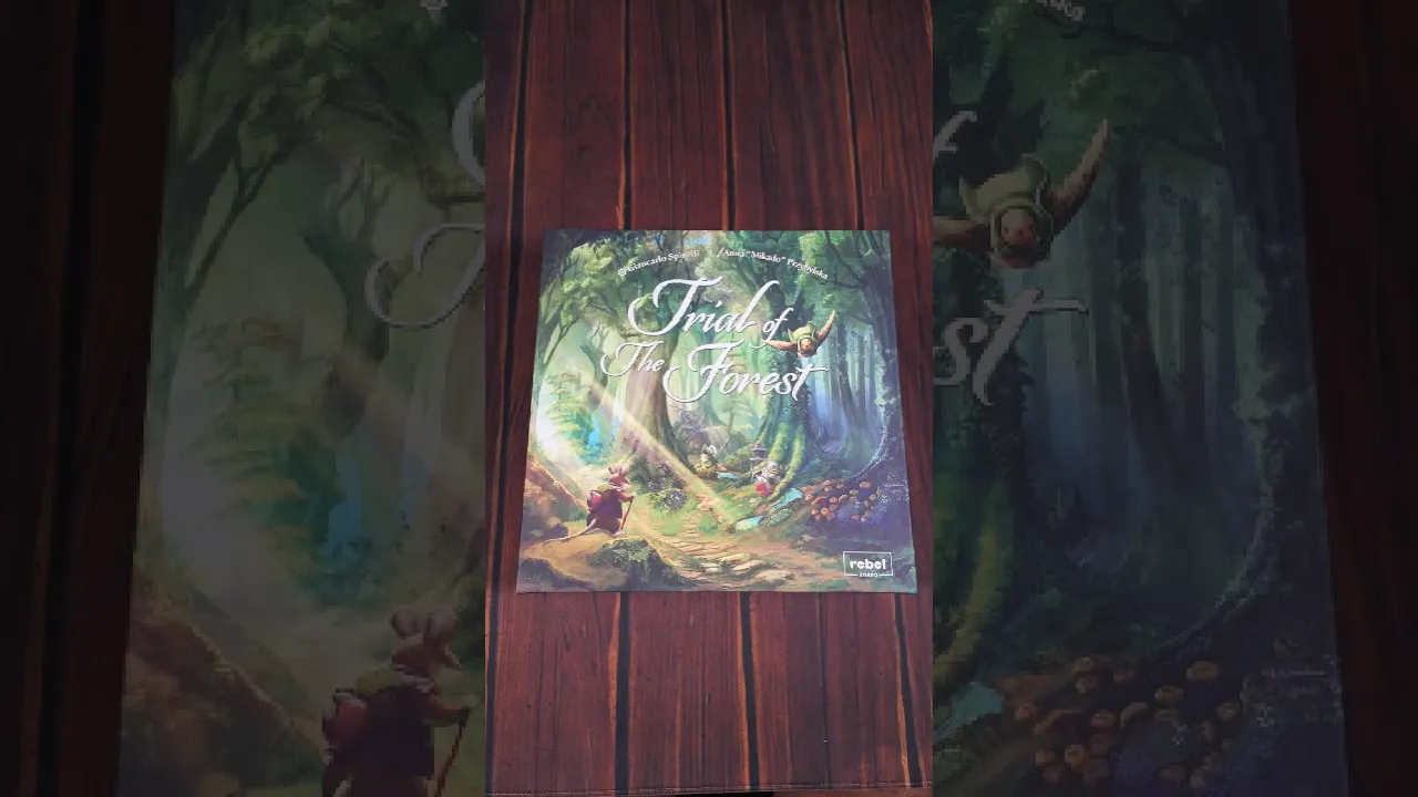 First Look: The Trial of the Forest Board Game #Tabletop #NewRelease