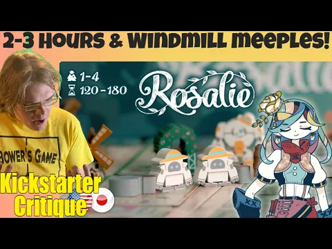 Rosalie: A Rosy Game of Gardening by Totsuca Chuo & Higabito (A-) Kickstarter Critique Review