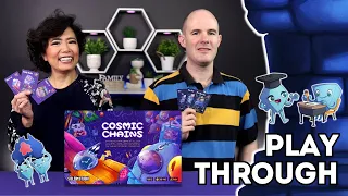 Cosmic Chains - Team Cats vs Team Robots - Playthrough w/ Tarrant & Stella