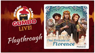The Princes of Florence - playthrough (3p)