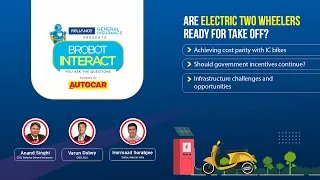RGI Brobot Interact - Are electric two-wheelers ready to take off? | LIVE | Autocar India