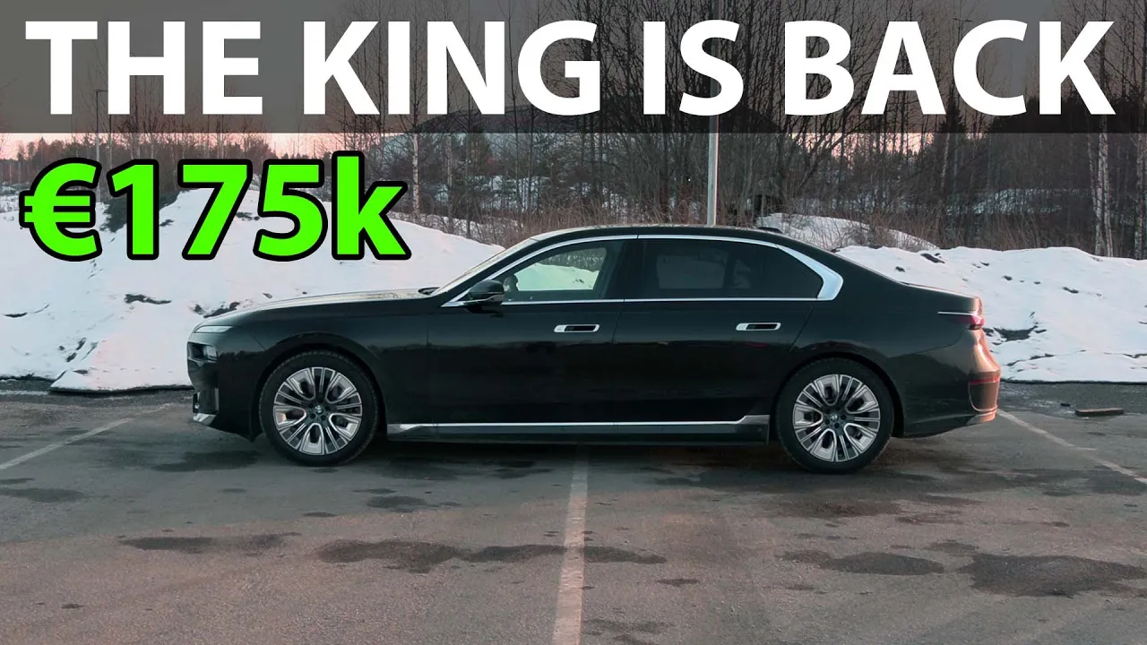 BMW i7 xDrive60 range test